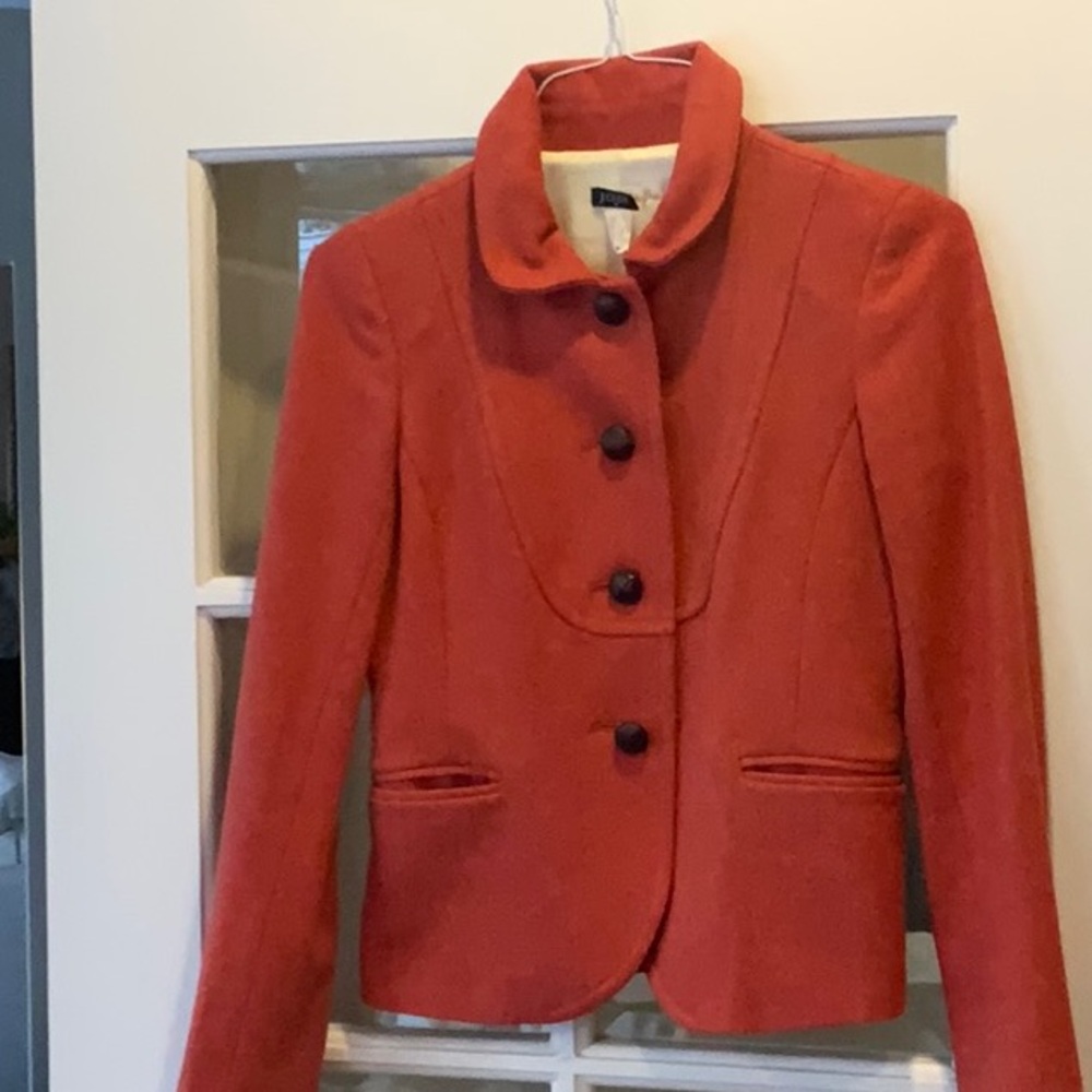 J. Crew Women's orange Blazer